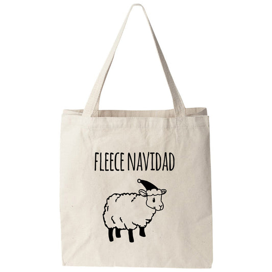 a tote bag with a picture of a sheep
