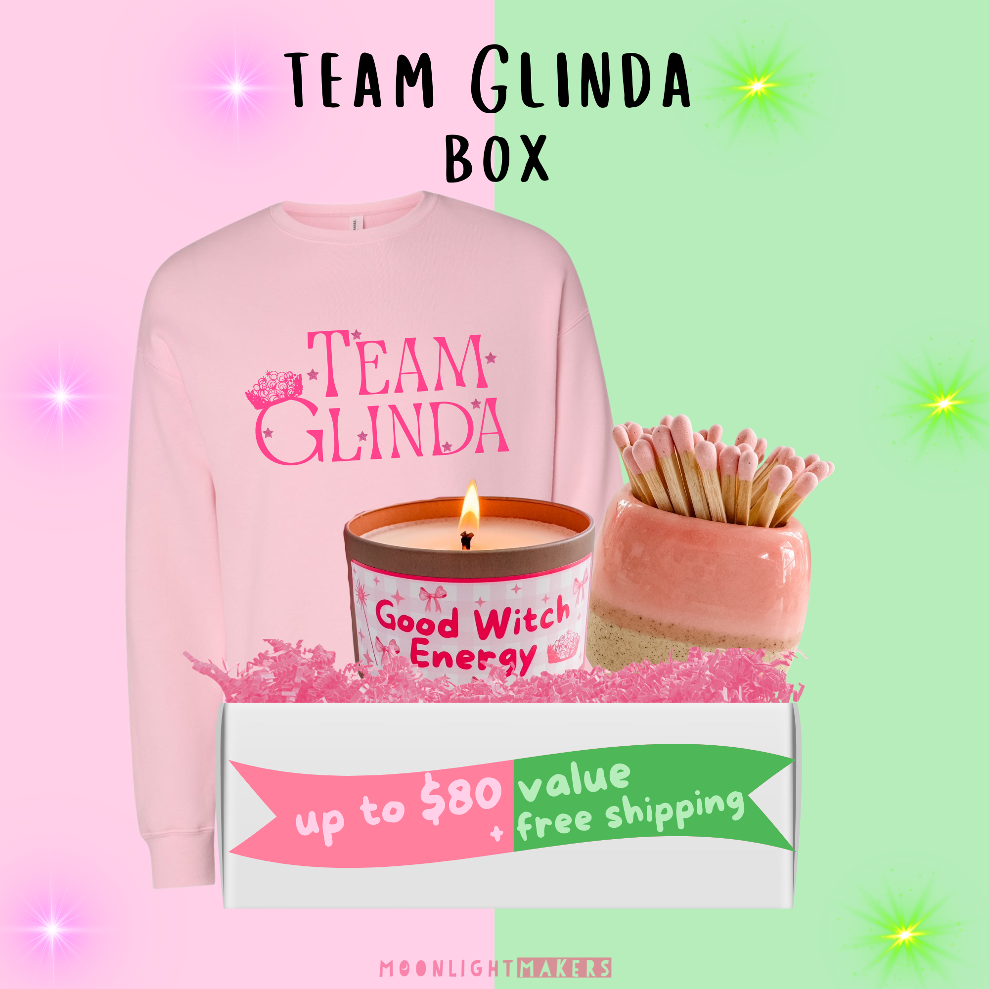 Team Glinda - Wicked Gift Box – Moonlight Makers Retail
