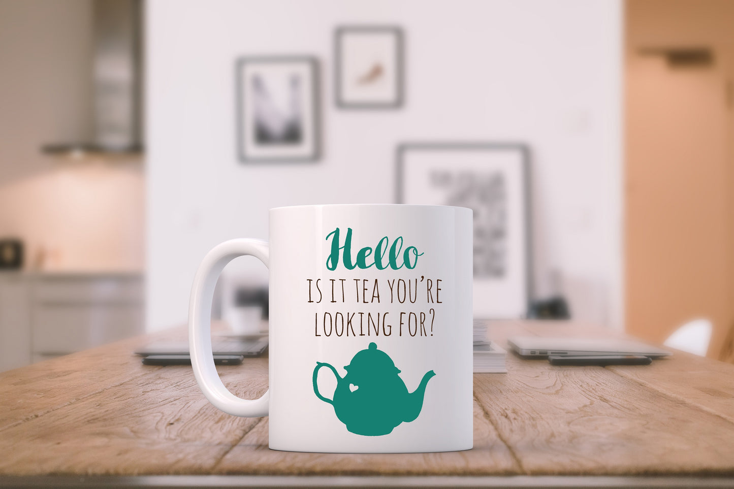 SALE - Hello Is It Tea You're Looking For? - 11oz Ceramic Mug