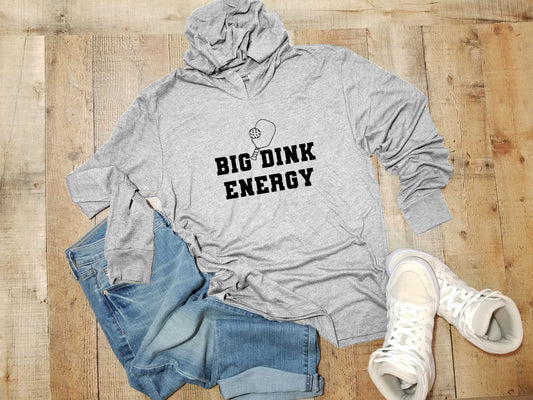 a sweatshirt with the words big pink energy on it