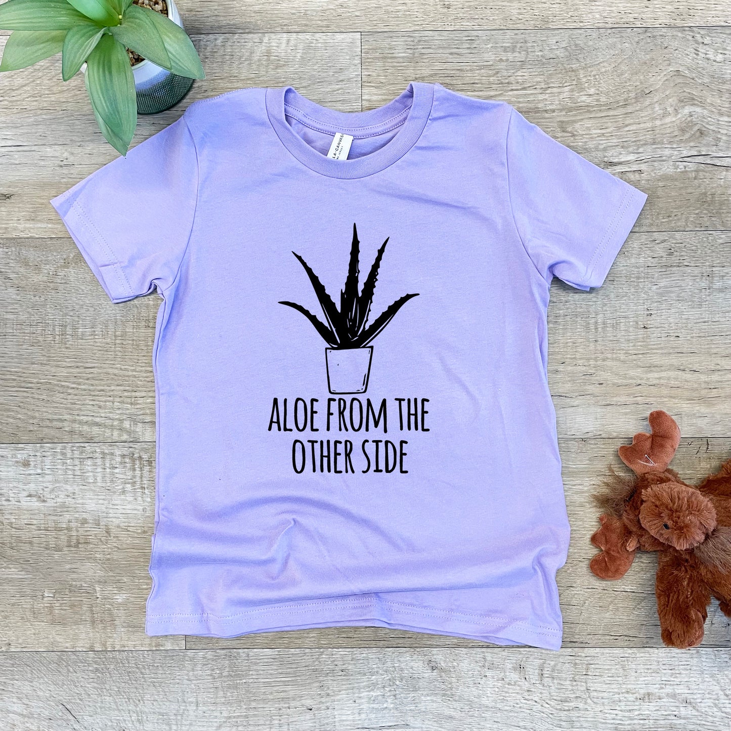 Aloe From The Other Side - Kid's Tee - Columbia Blue or Lavender