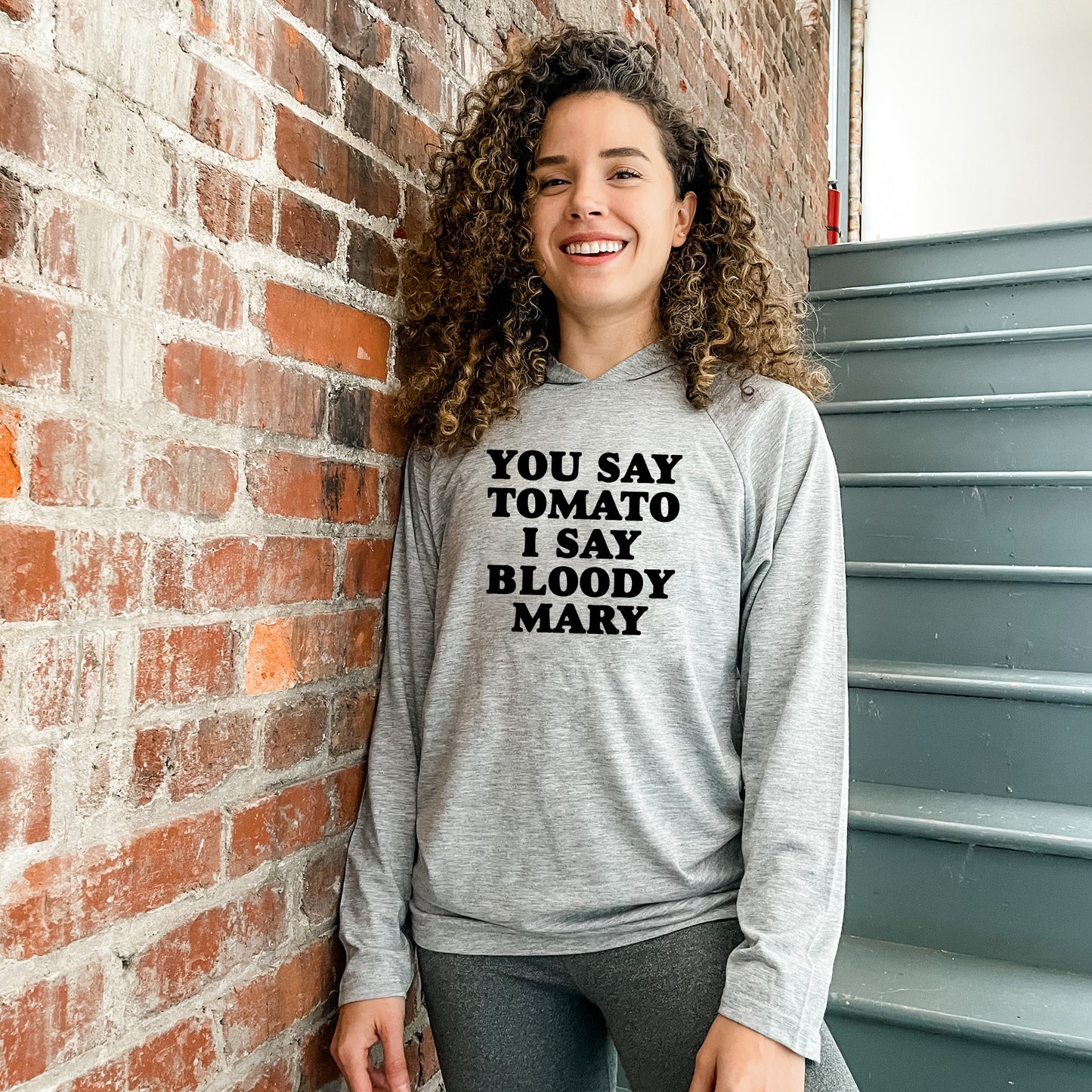 You Say Tomato I Say Bloody Mary - Unisex T-Shirt Hoodie - Heather Gray