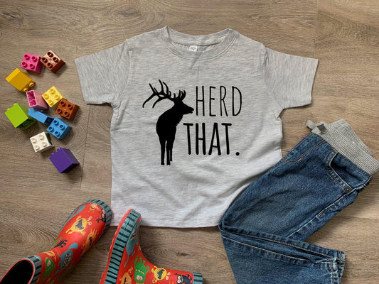 Herd That - Toddler Tee - Heather Gray