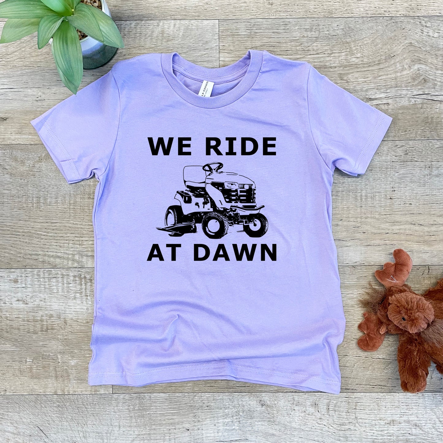 We Ride At Dawn - Kid's Tee - Columbia Blue or Lavender