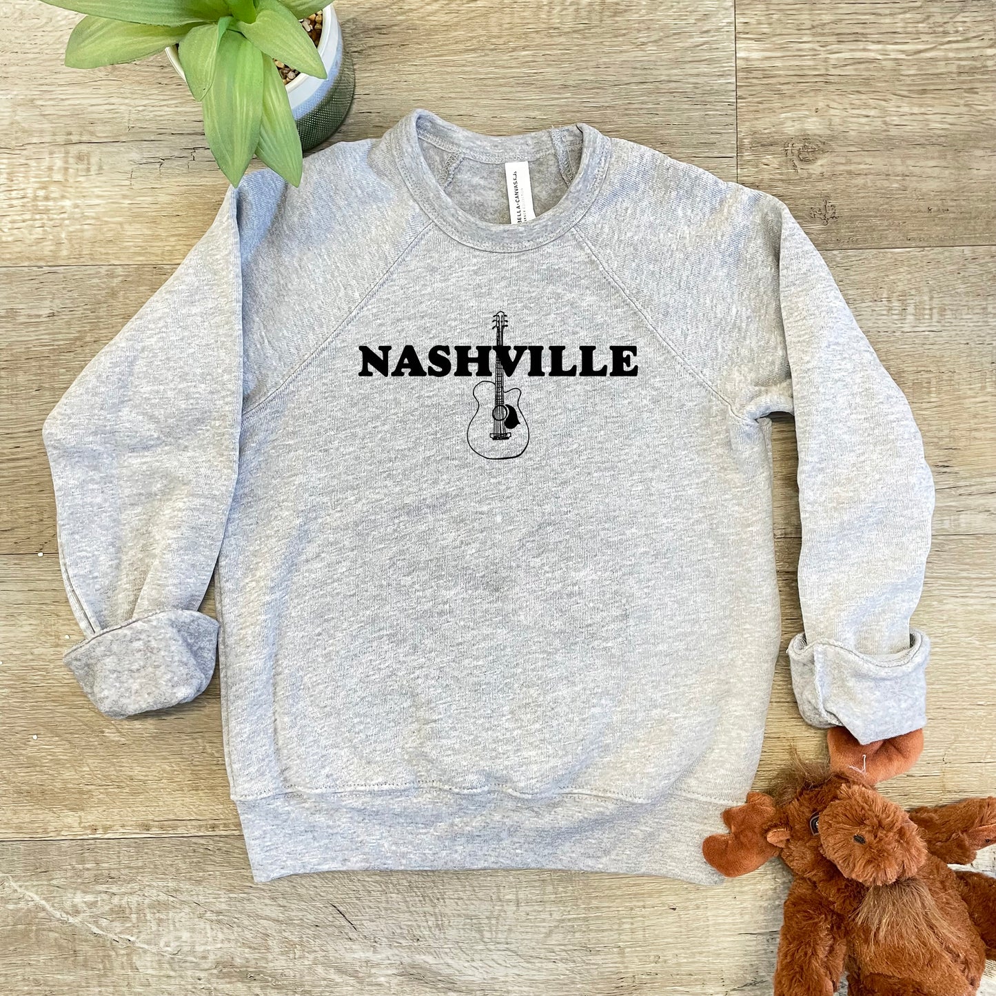 Nashville (TN) - Kid's Sweatshirt - Heather Gray or Mauve