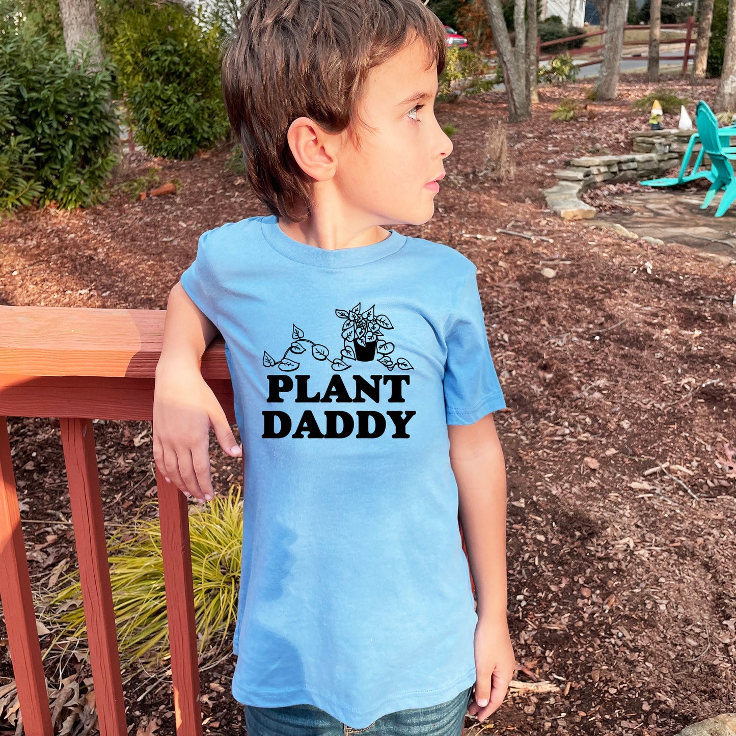 Plant Daddy - Kid's Tee - Columbia Blue or Lavender