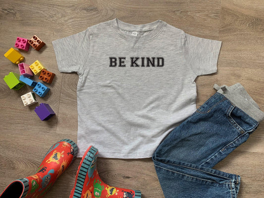 Be Kind - Feel Good Collection - Toddler Tee - Heather Gray