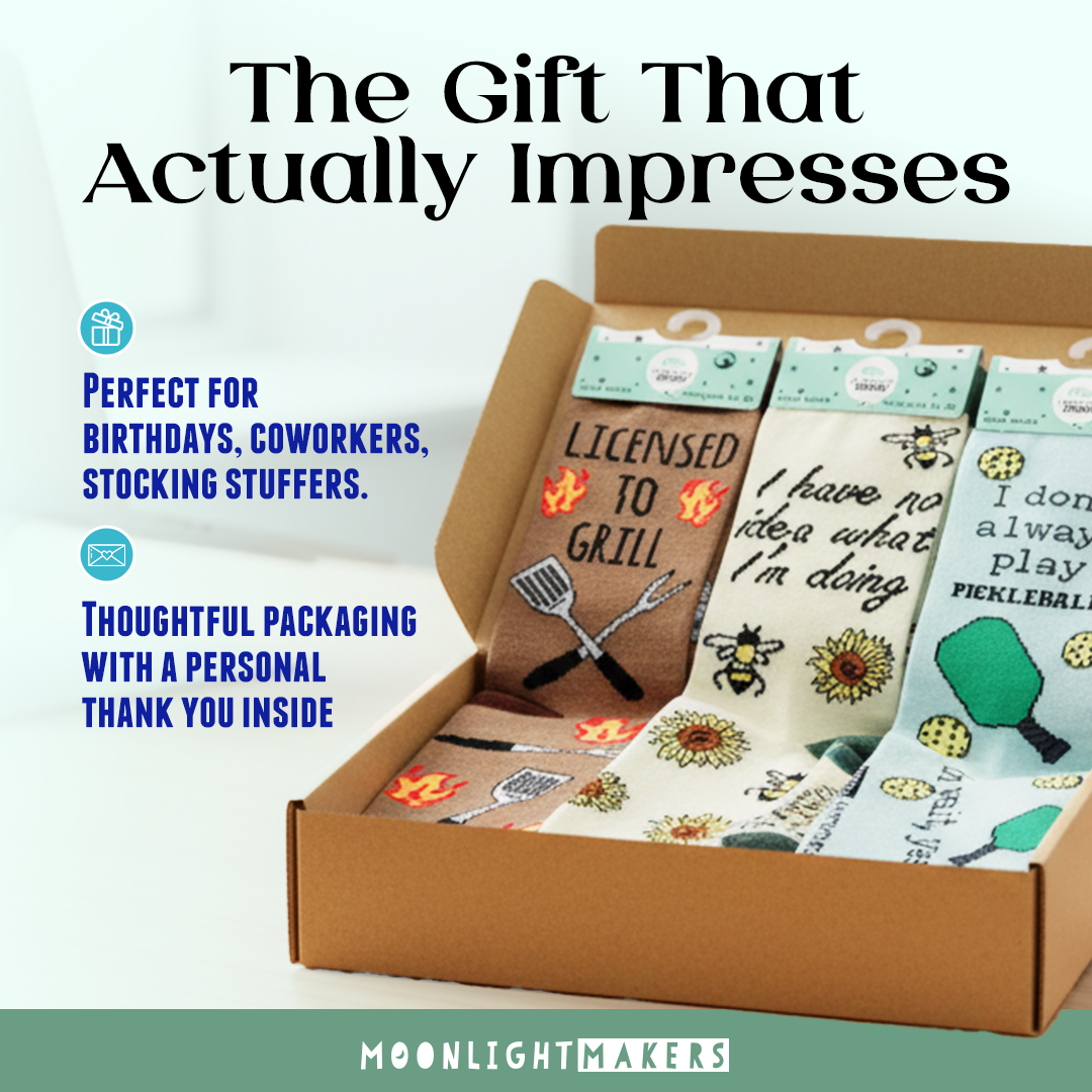 I Wet My Plants Funny Knit Socks