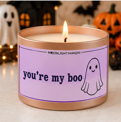 You're My Boo - 8oz 100% Natural Soy Wax Candle