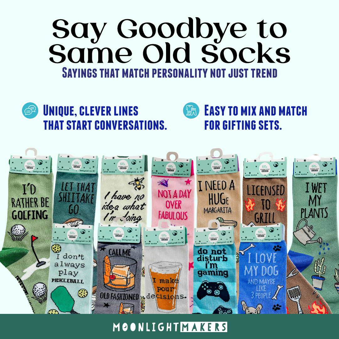 SALE I Have No Idea What I'm Doing Funny Knit Socks