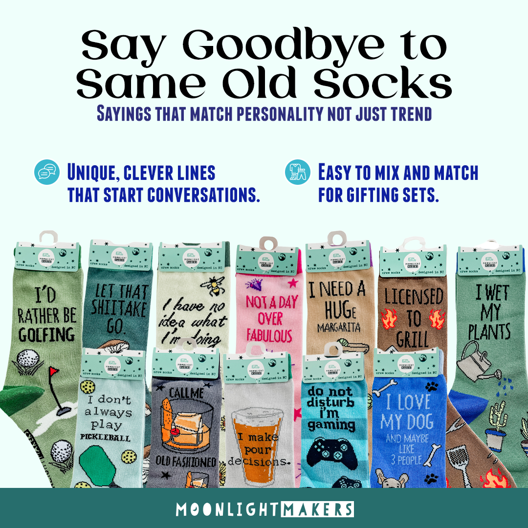 Let That Shiitake Go Funny Socks