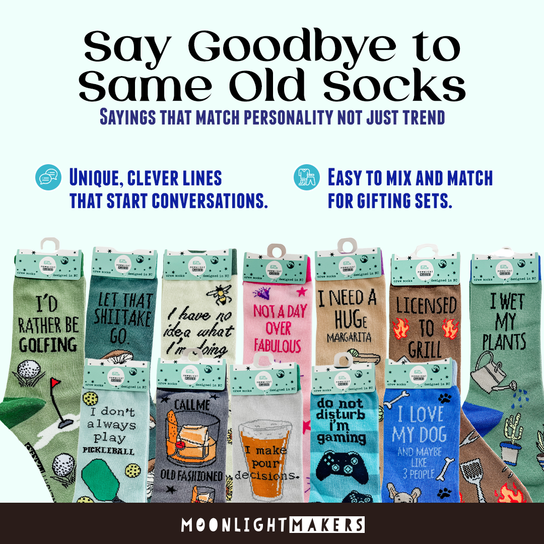 Call Me Old Fashioned Knit Socks