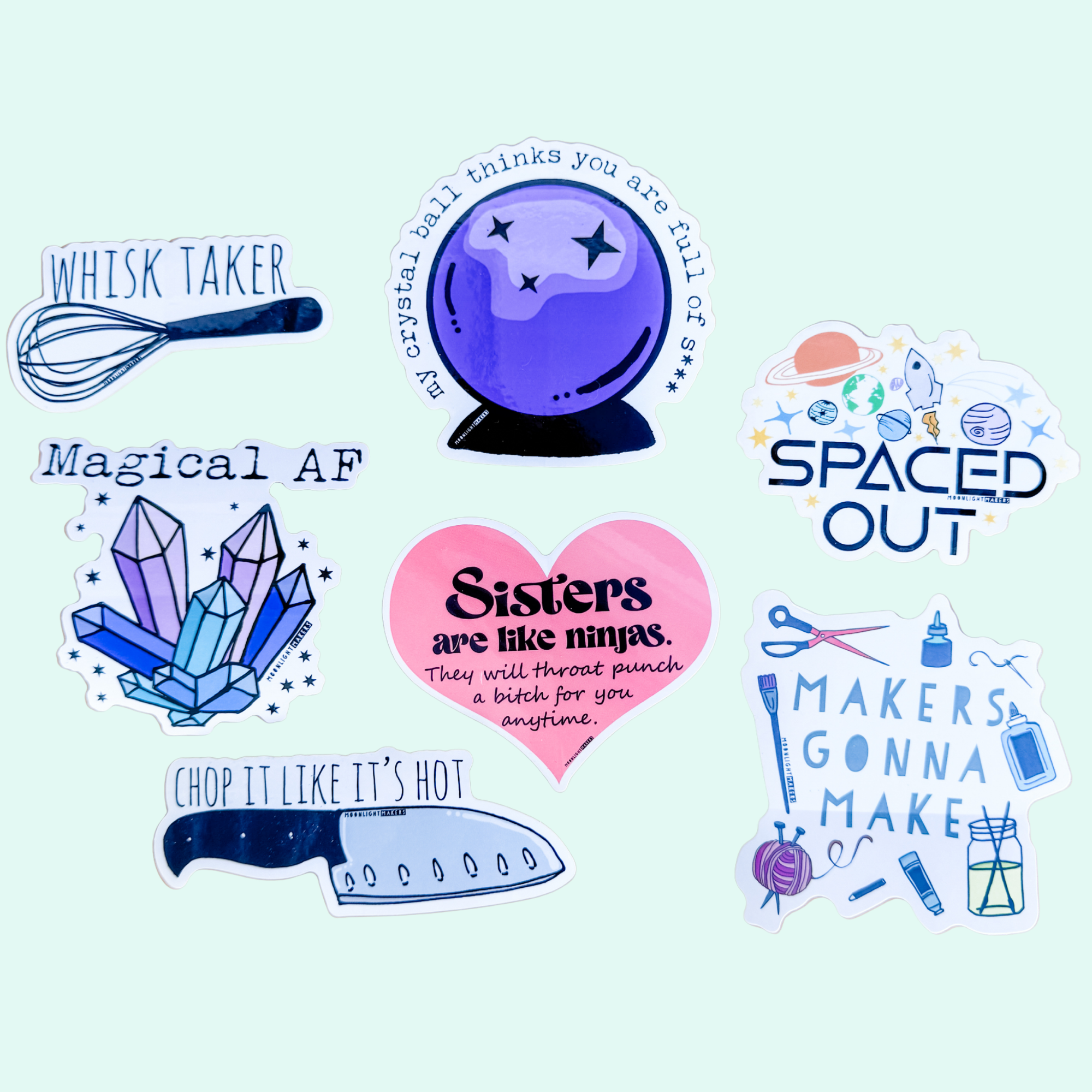 SALE Discontinued Stickers - MoonlightMakers