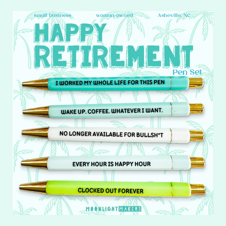 Happy Retirement - Pen Set