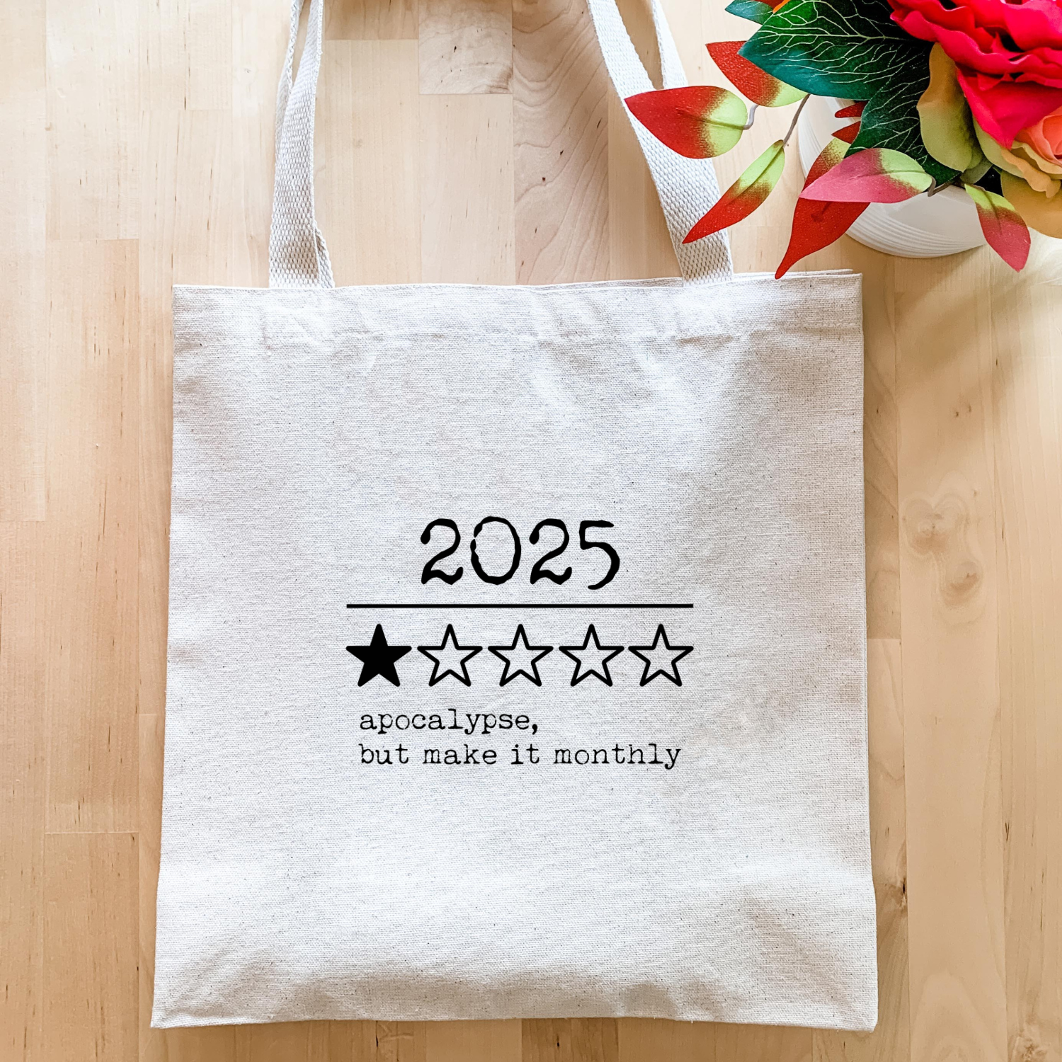 2025 Review - Funny Tote Bag