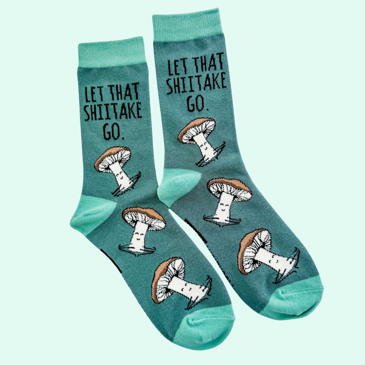 Let That Shiitake Go Funny Socks