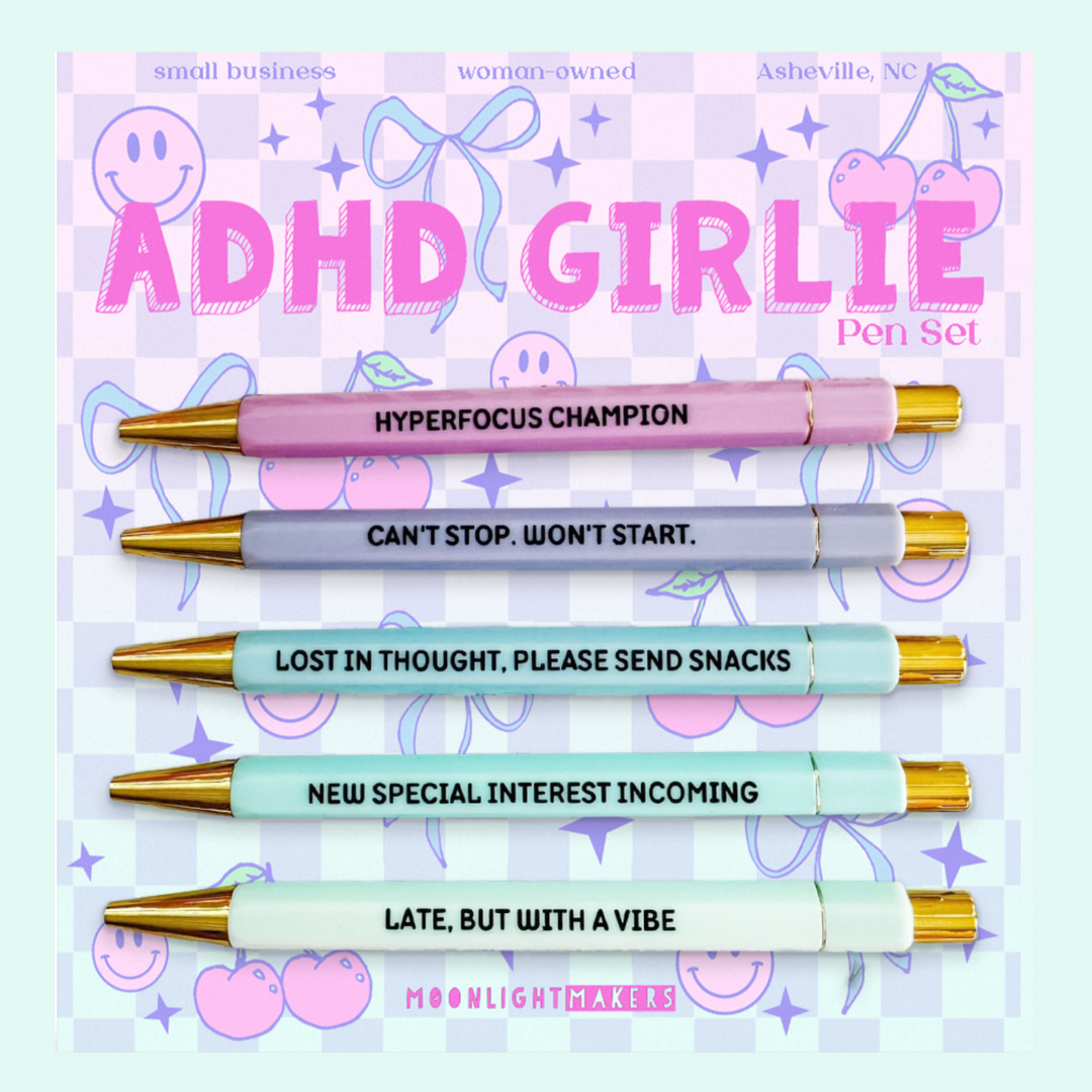 ADHD Girlie - Pen Set