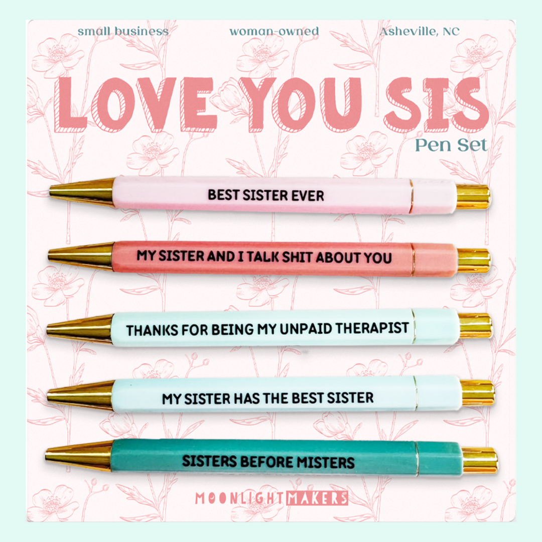 Love You Sis - Pen Set - MoonlightMakers