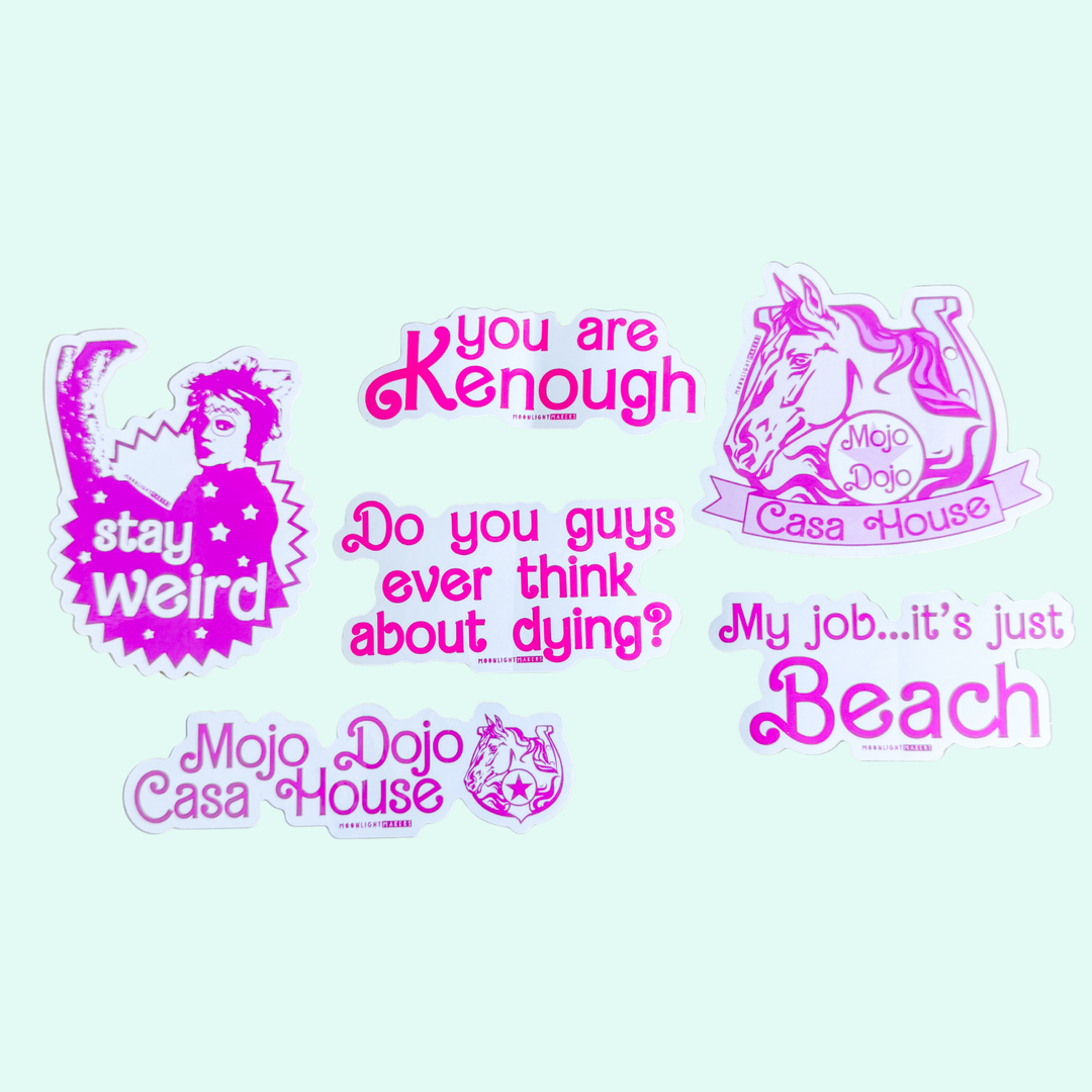 SALE Barbie Inspired Stickers - MoonlightMakers