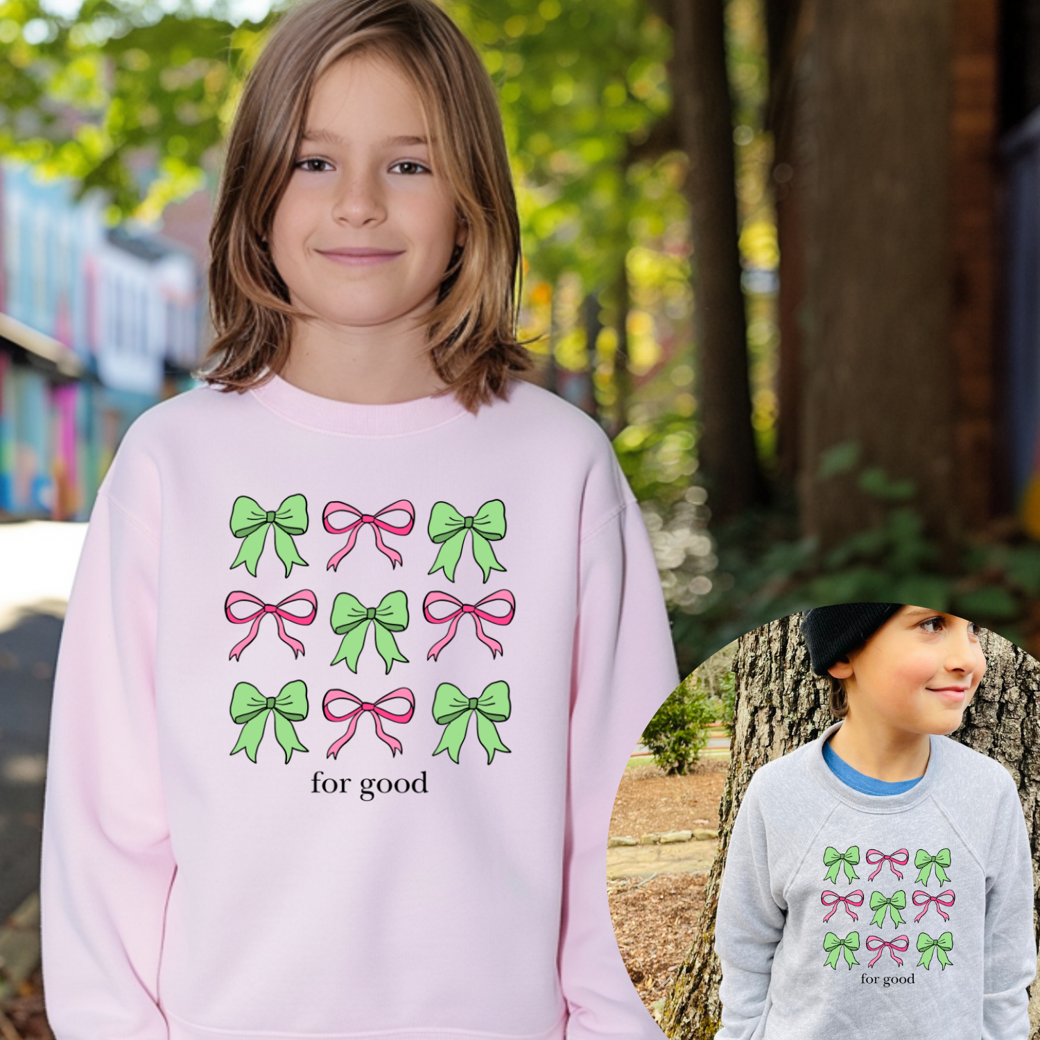 For Good - Wicked Inspired Kid's Sweatshirt