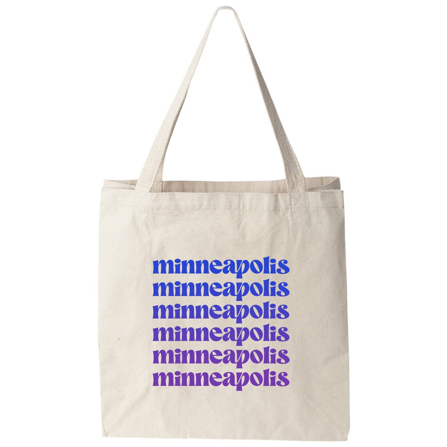 a tote bag with the words minnesota on it