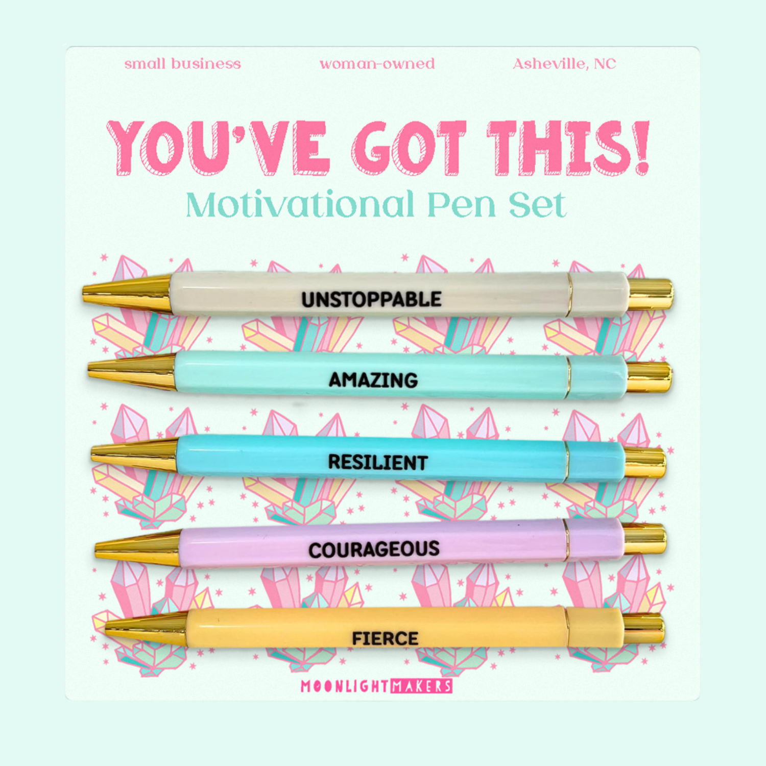 You've Got This Bundle - You've Got This Pens + You're Doing Great Candle