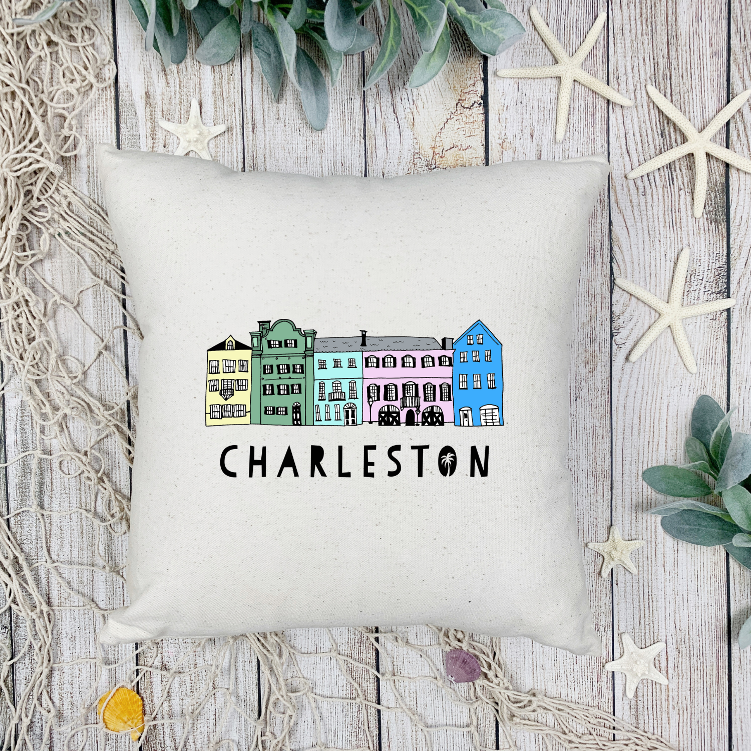 Charleston Throw Pillow
