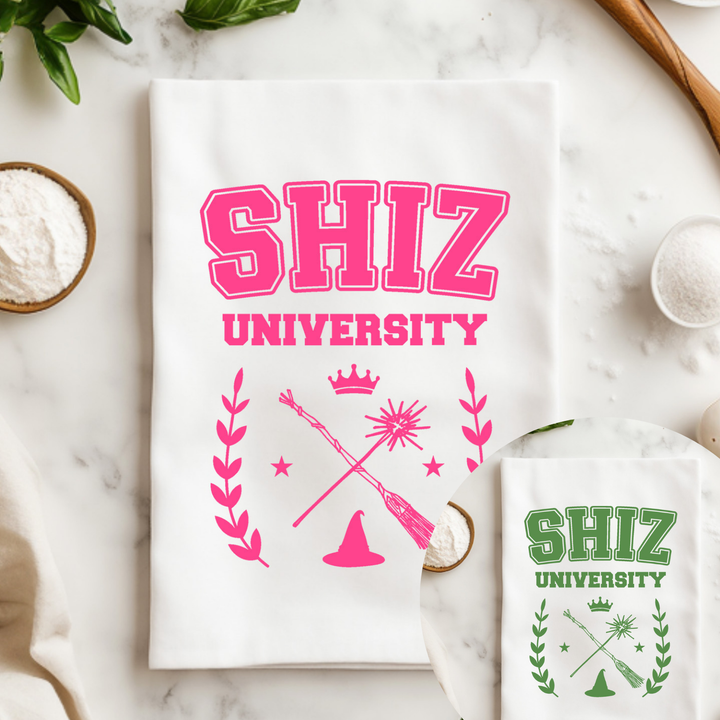 Full Color Wicked Inspired Kitchen Towel - Shiz University
