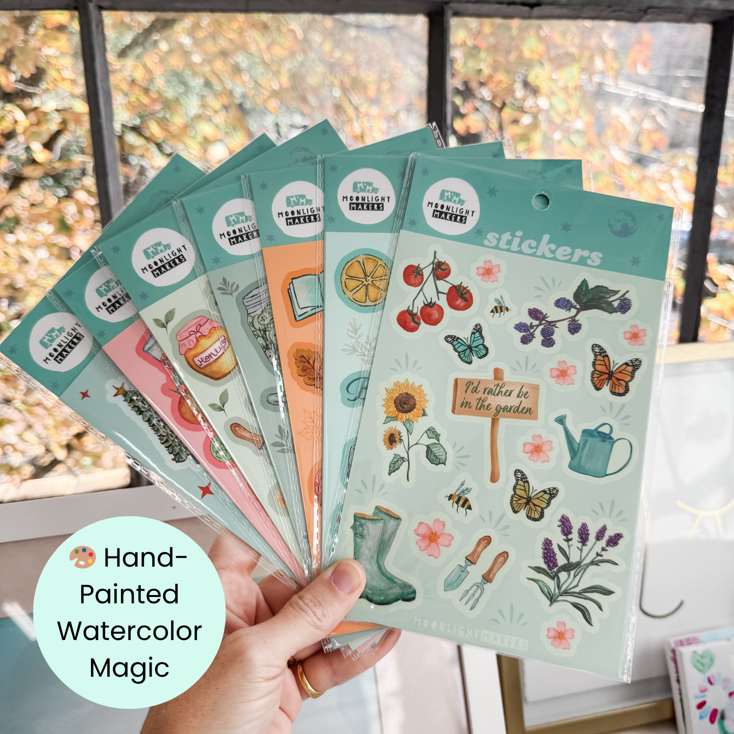 Merry & Bright Christmas Sticker Sheet