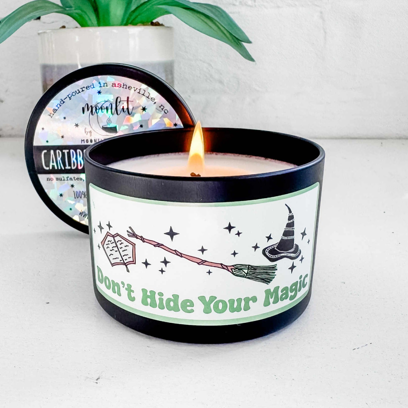 Don't Hide Your Magic - 8oz Wicked Inspired Candle - 100% Natural Soy Wax