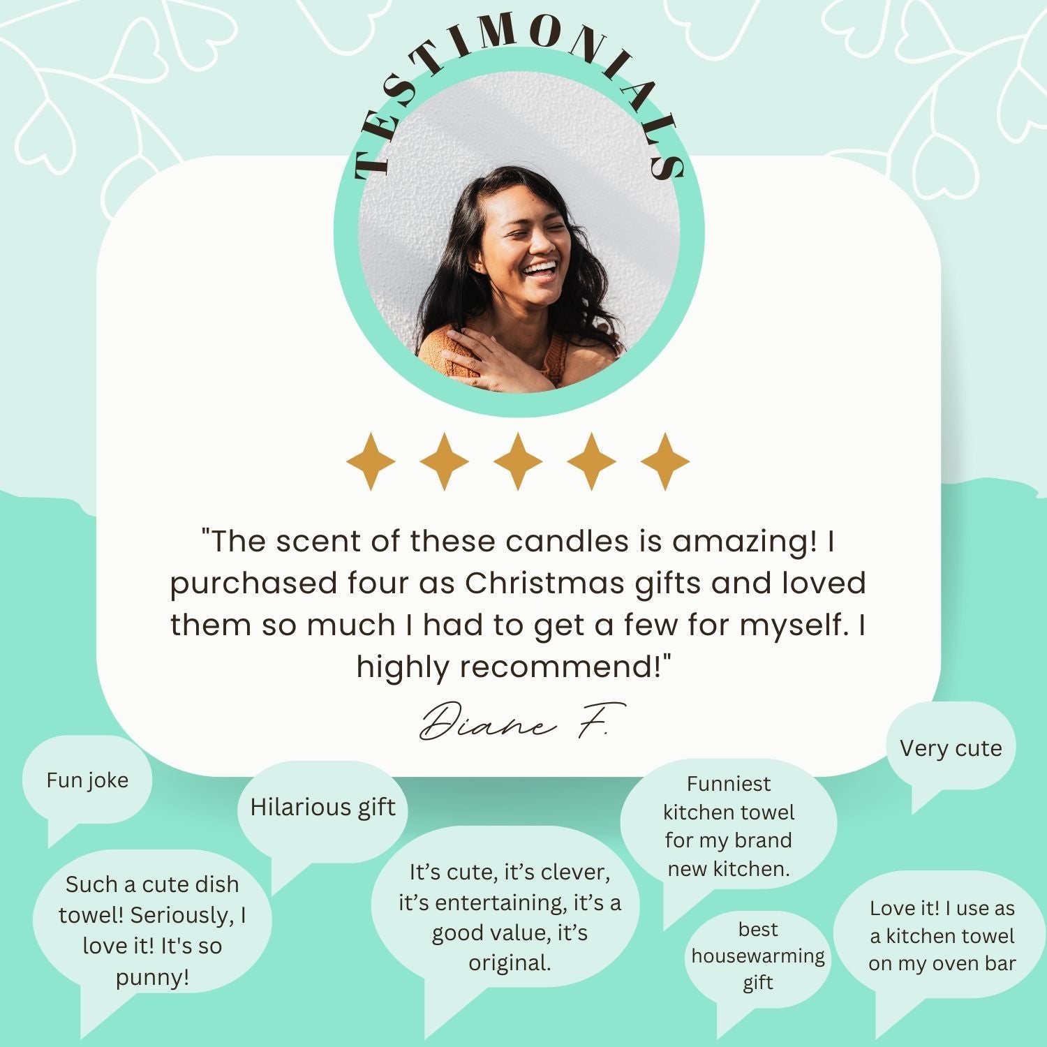 a card with a picture of a woman's face