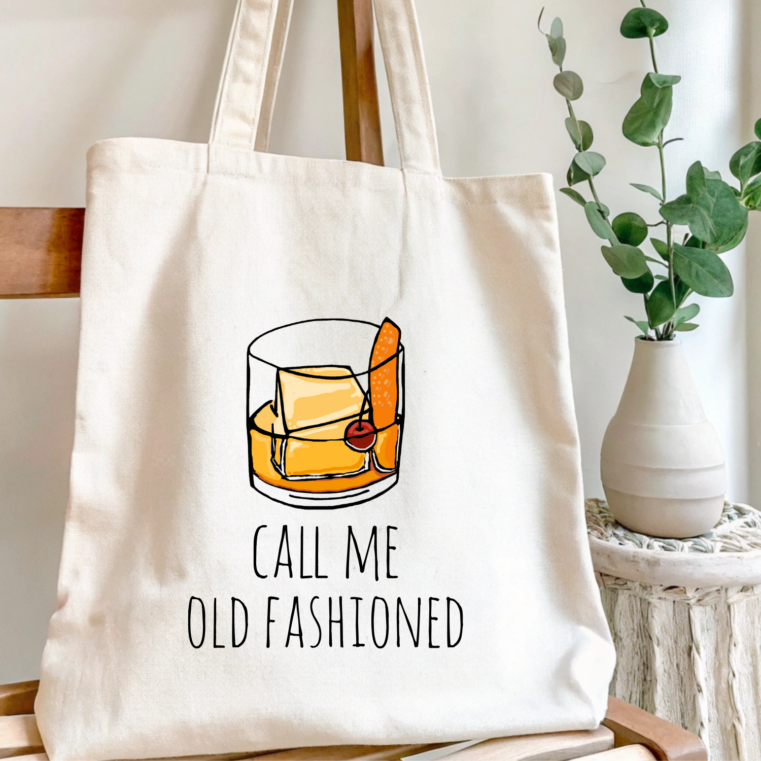 Call Me Old Fashioned - Full Color Tote