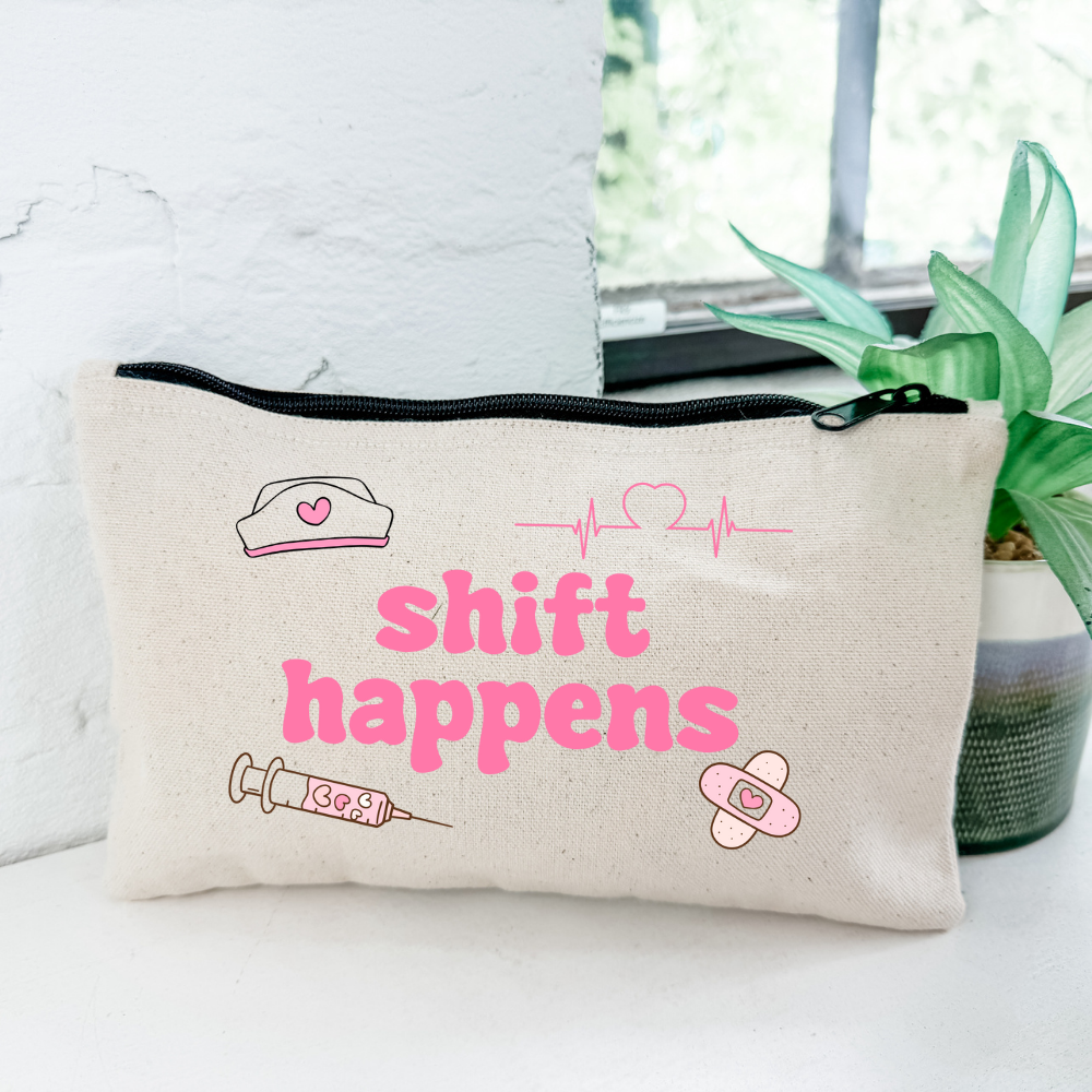 Shift Happens - Zipper Pouch