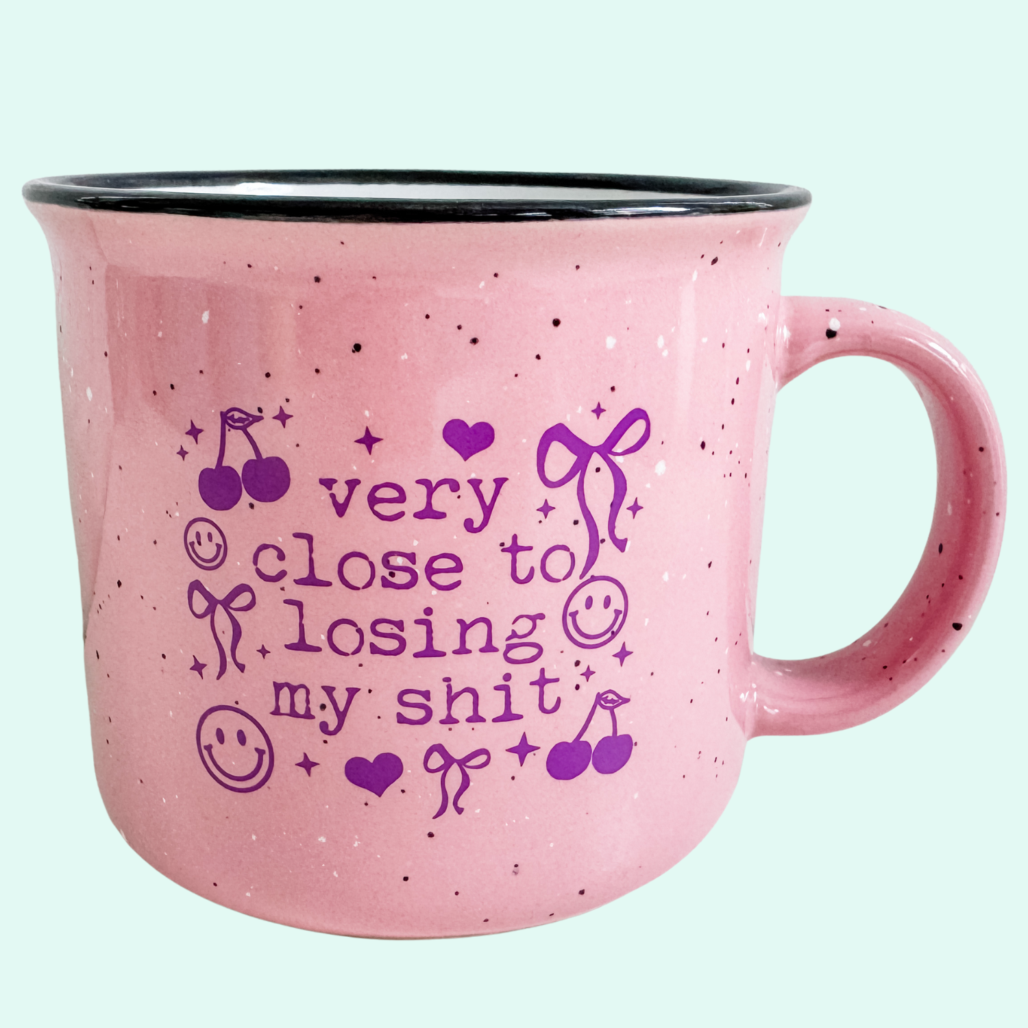 Very Close To Losing My Shit Campfire Mug