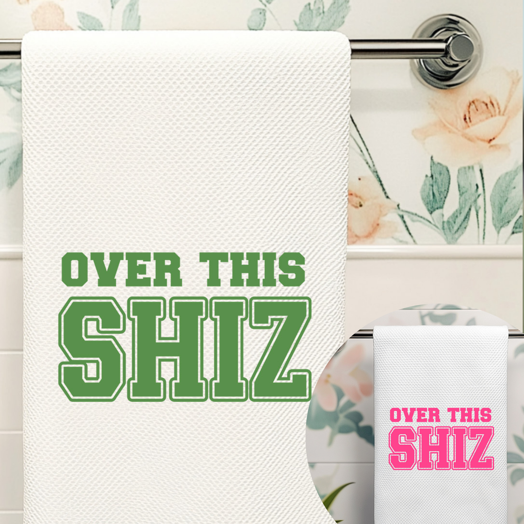 Full Color Wicked Inspired Kitchen Towel - Over This Shiz