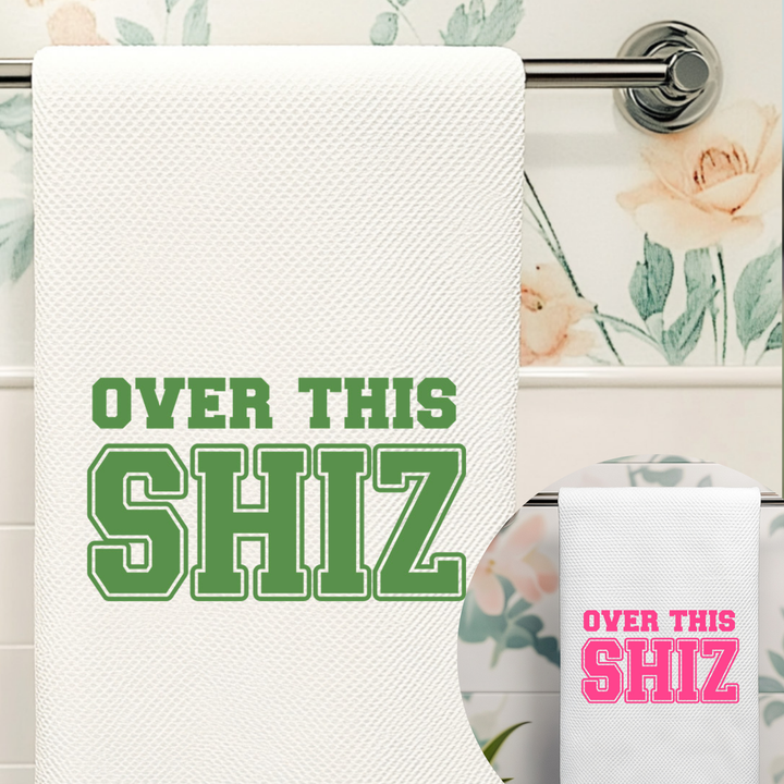 Full Color Wicked Inspired Kitchen Towel - Over This Shiz