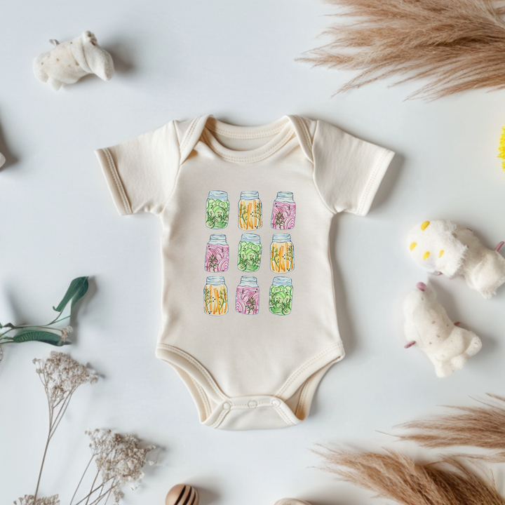 Pickling Jars - Onesie - Oatmeal