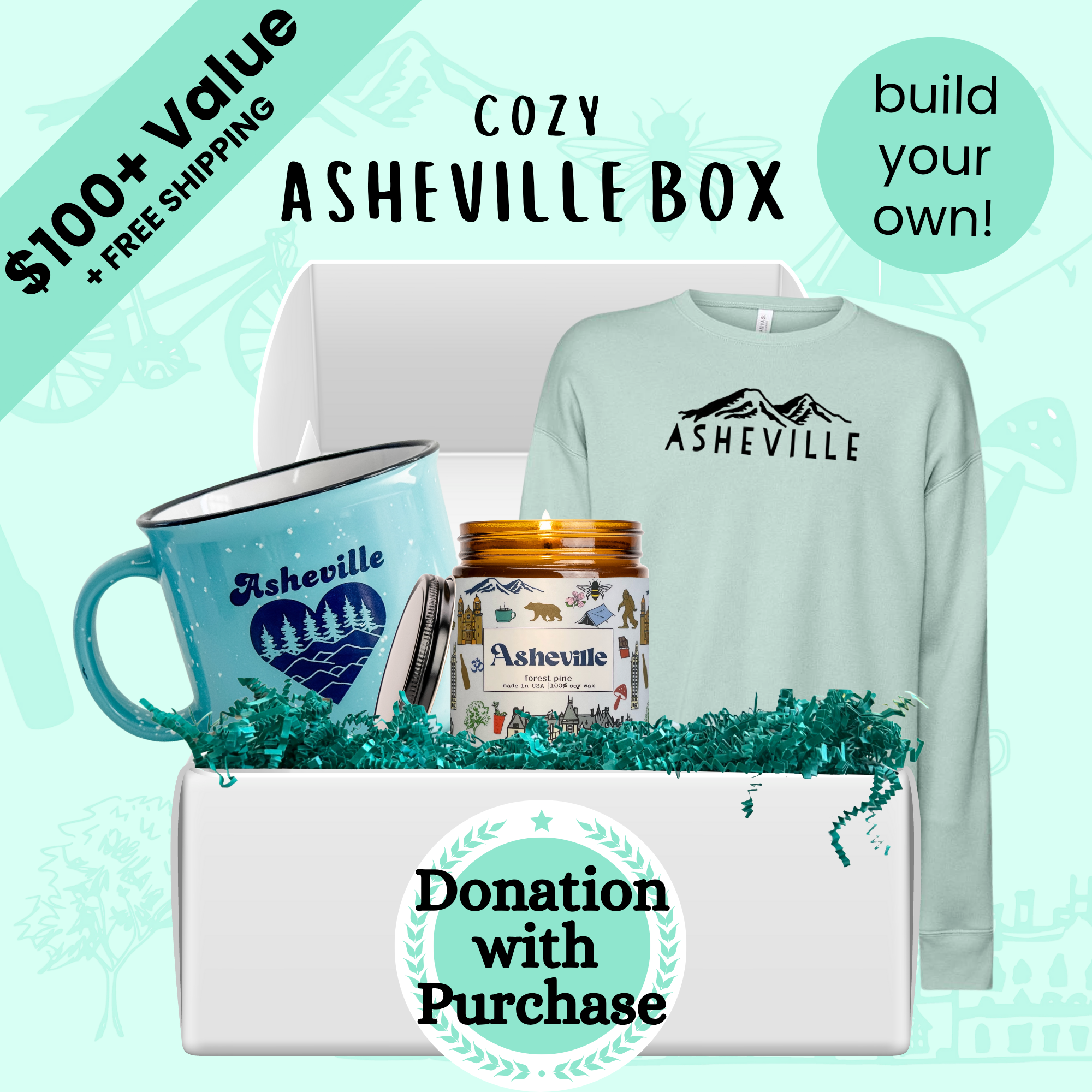 Cozy Asheville Gift Box