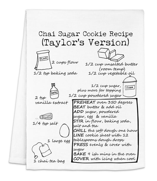 a recipe sheet with instructions for how to make a sugar cookie