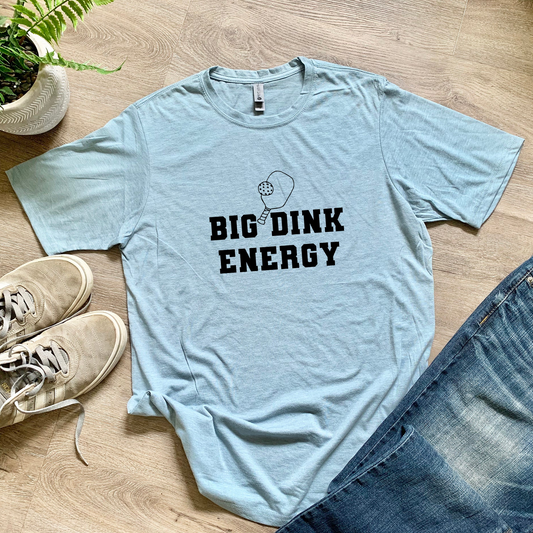 a t - shirt that says, big drink energy on it