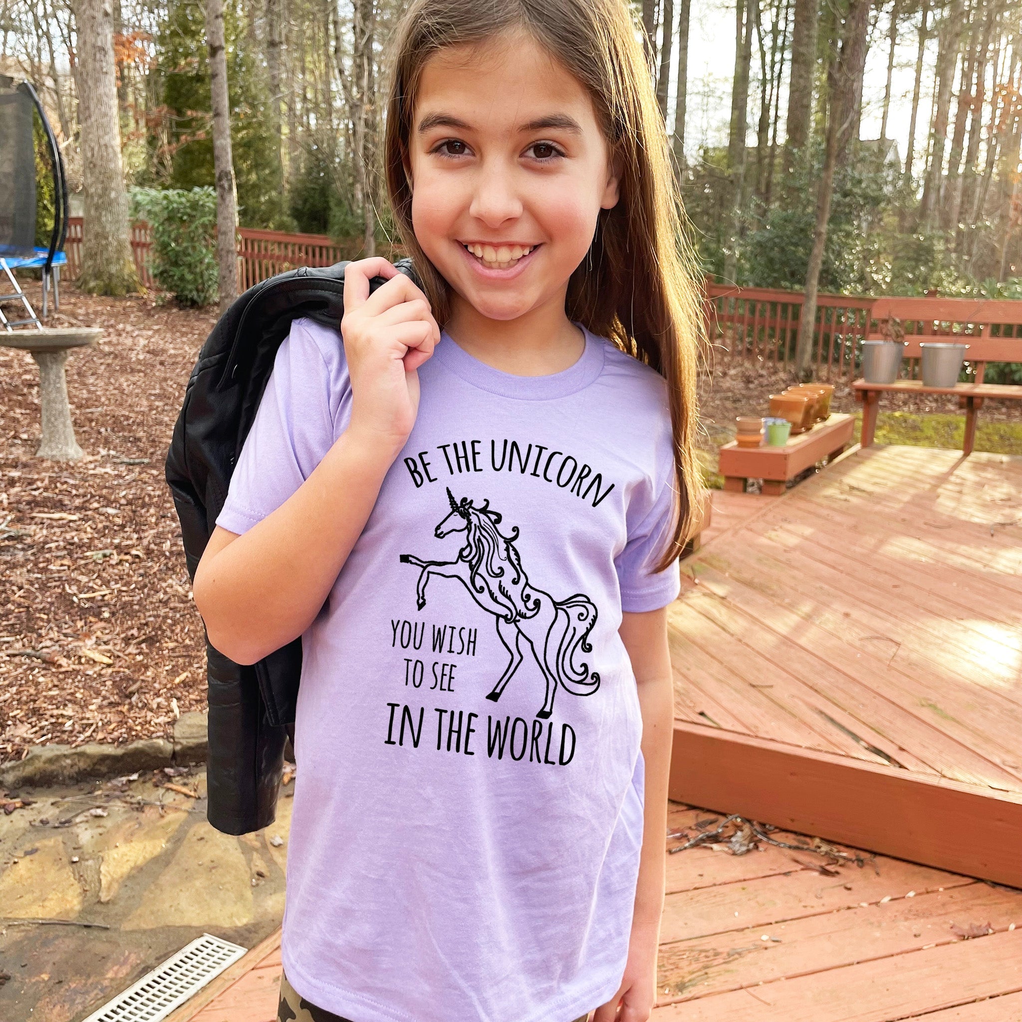 Be The Unicorn You Wish To See In The World - Kid's Tee