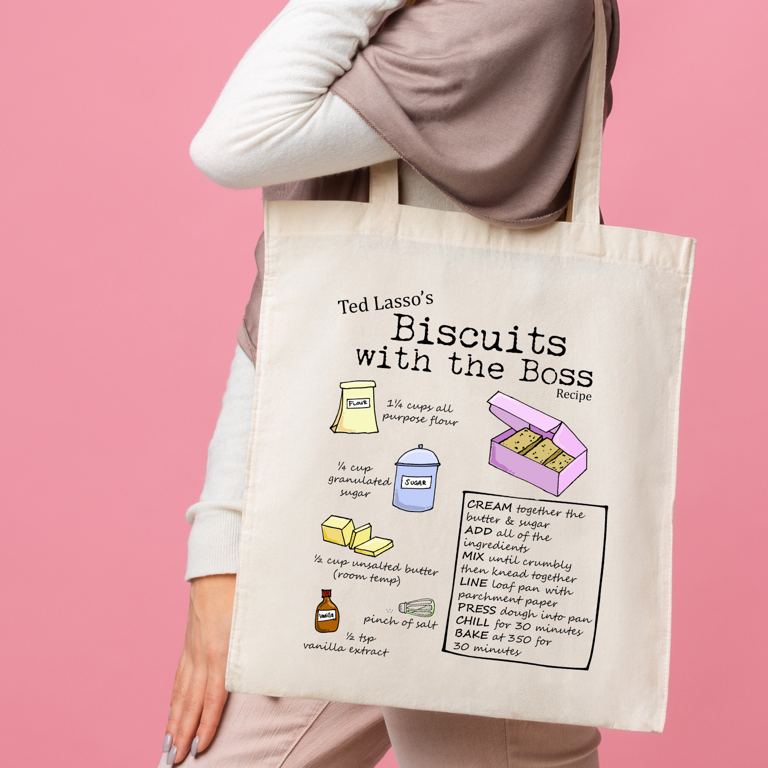 Biscuits With The Boss - Full Color Tote