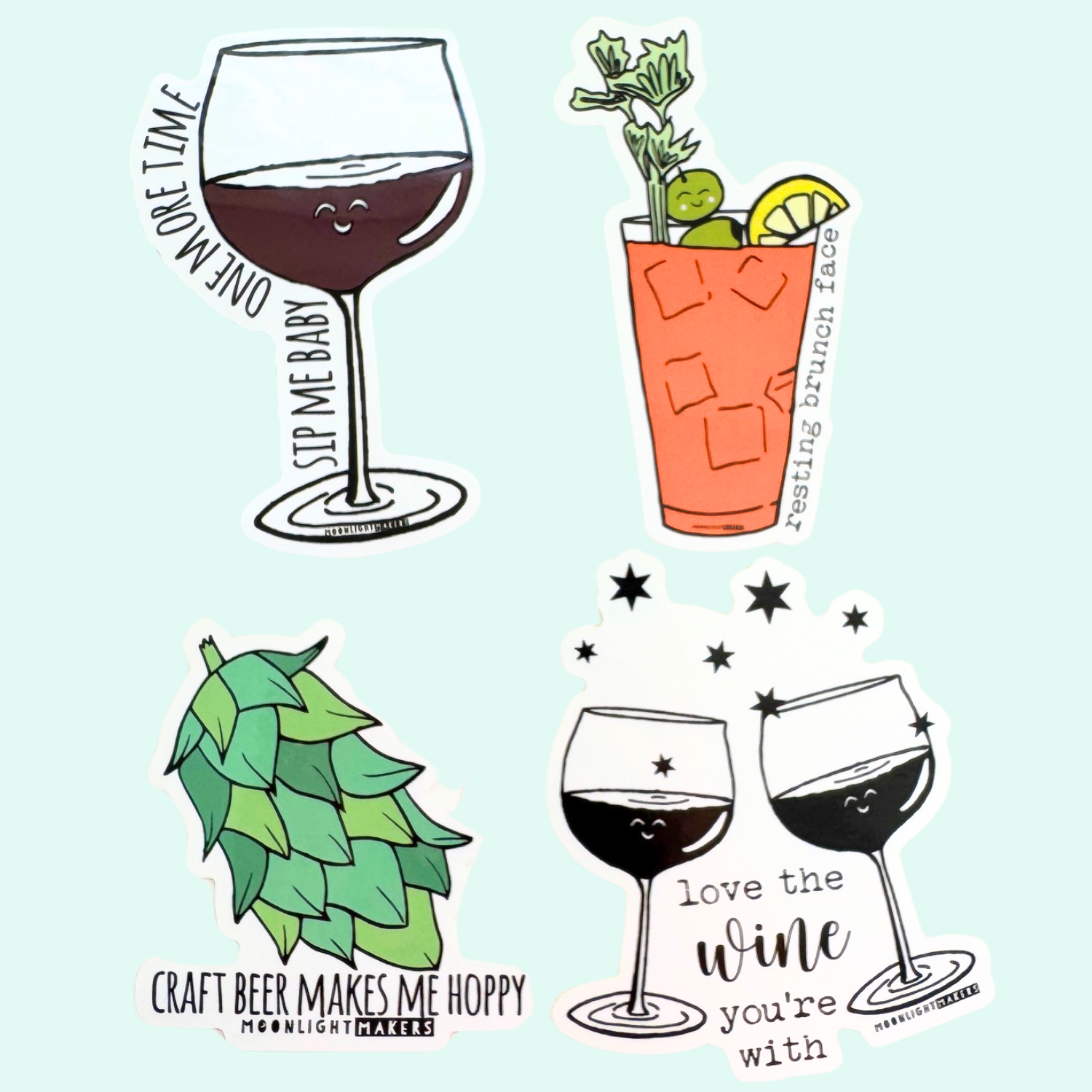 SALE Happy Hour Stickers