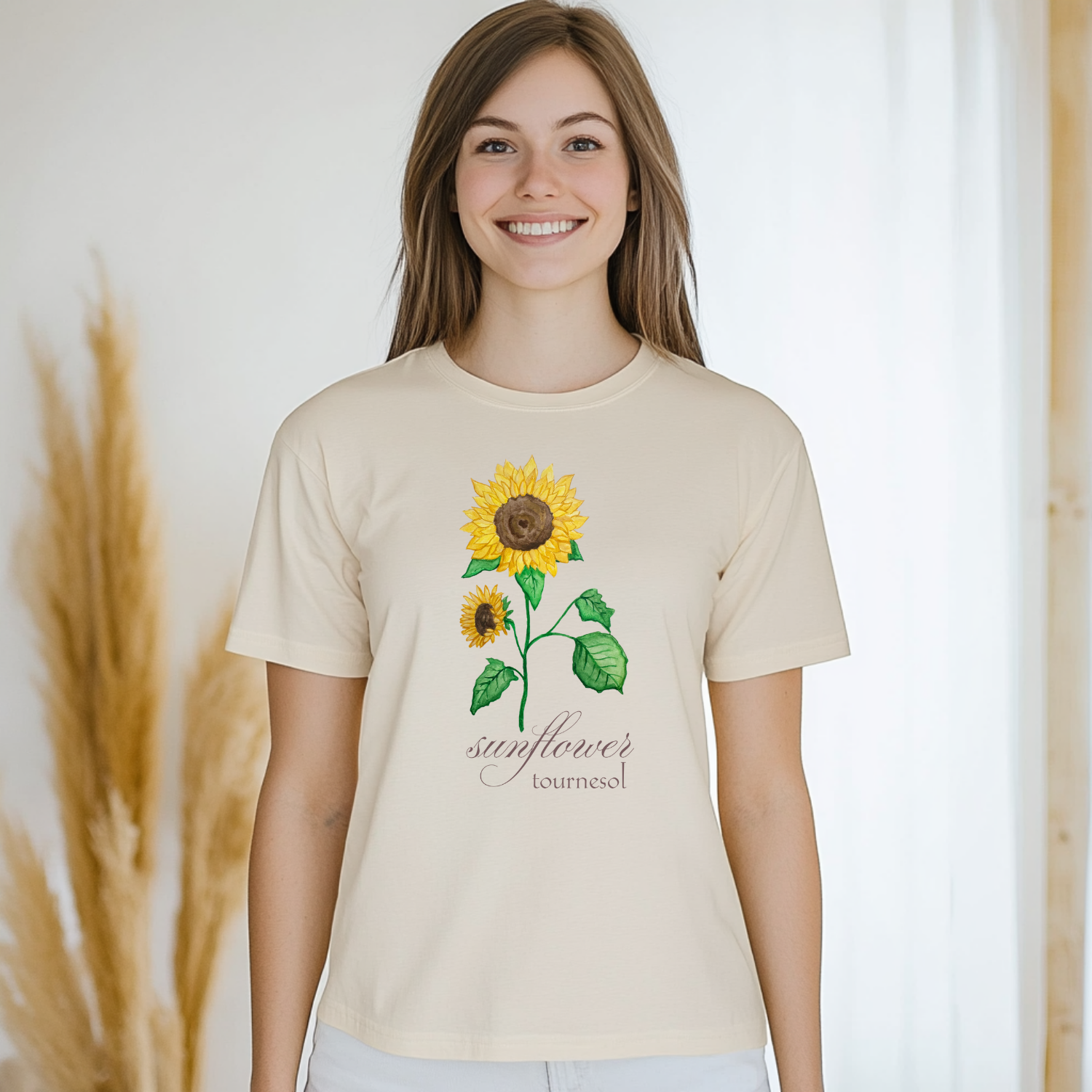 Sunflower - Men's / Unisex Tee - Oatmeal