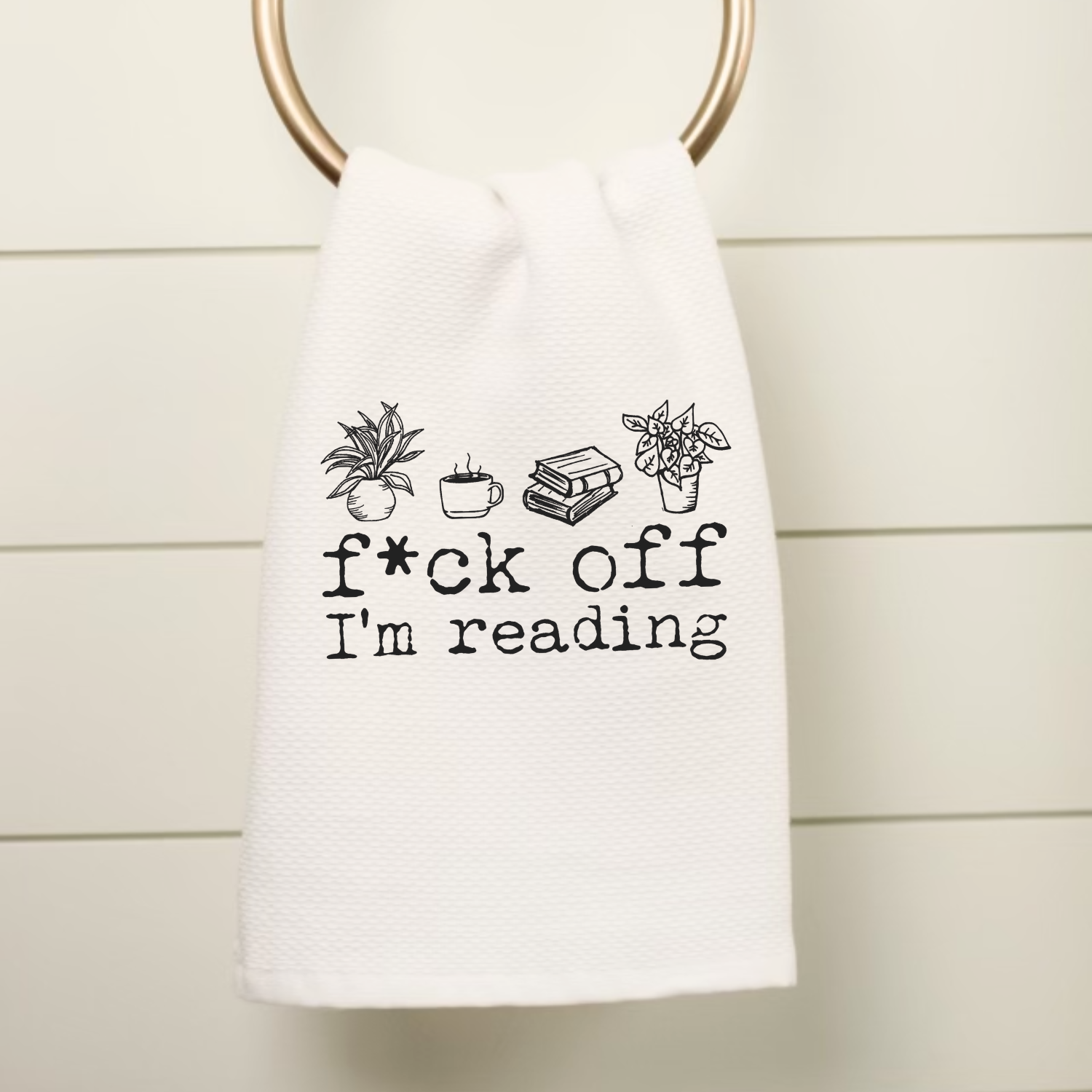 F*ck Off I'm Reading Kitchen Towel