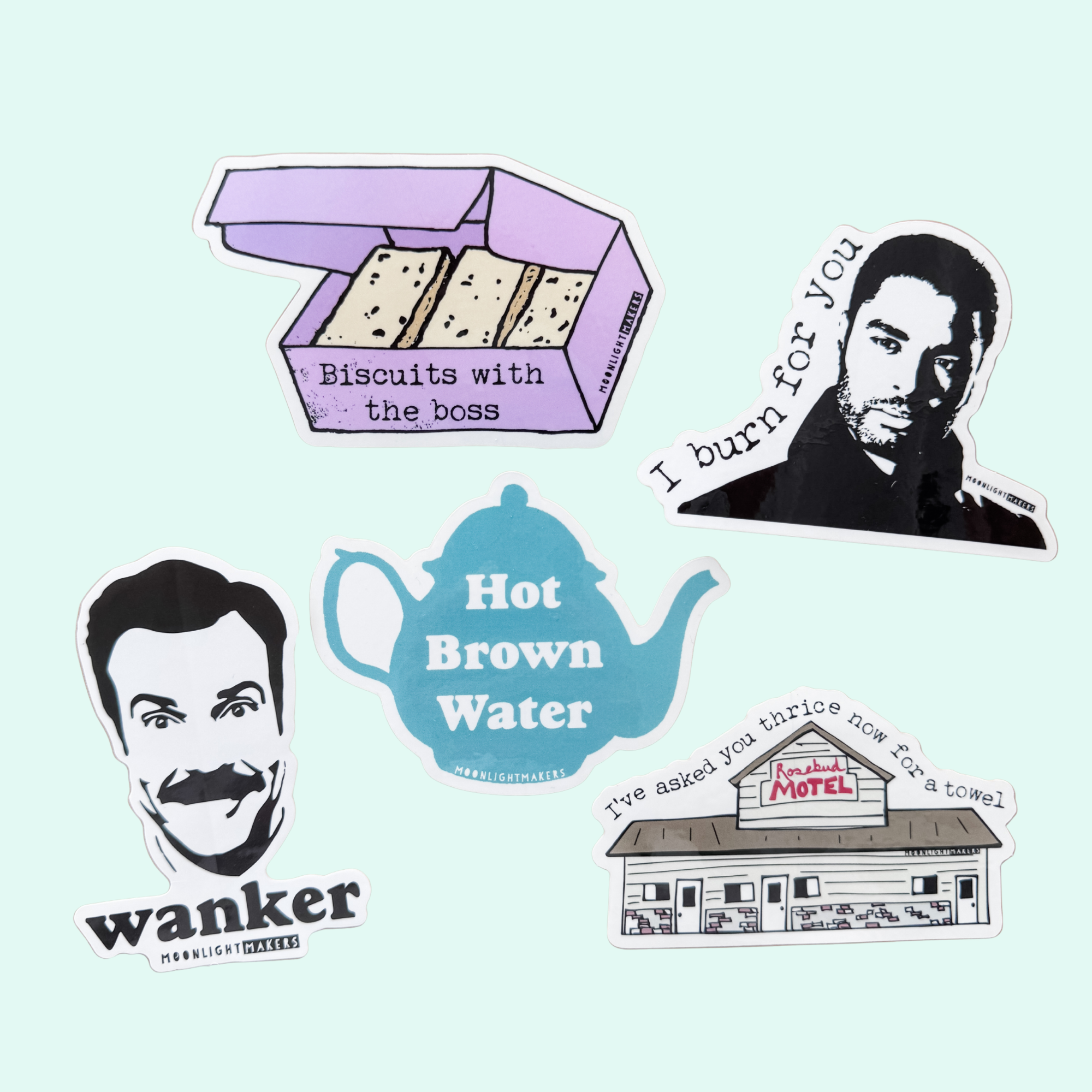 SALE TV Show/ Movie Stickers - MoonlightMakers