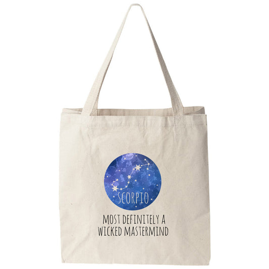 a tote bag with a quote on it