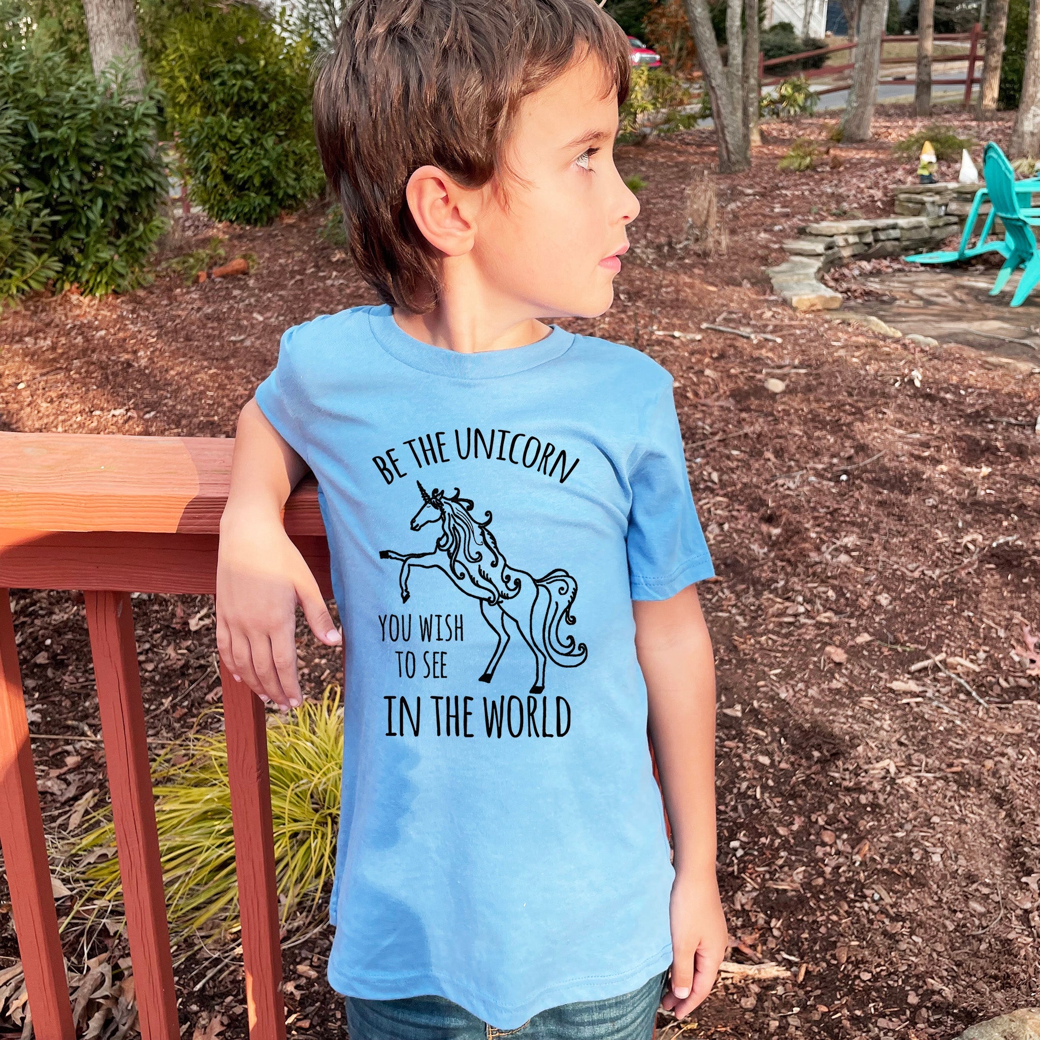 Be The Unicorn You Wish To See In The World - Kid's Tee