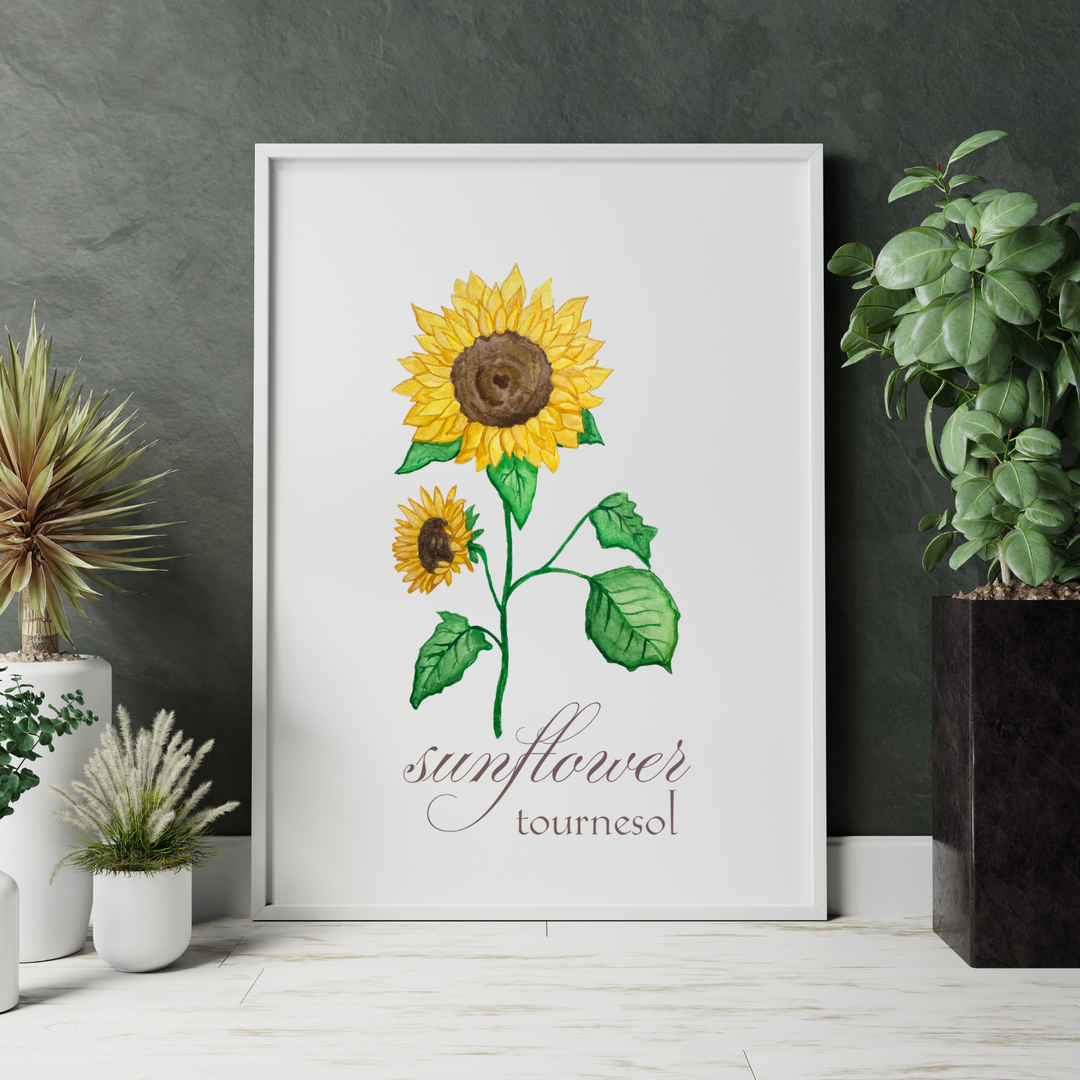 Sunflower Art Print