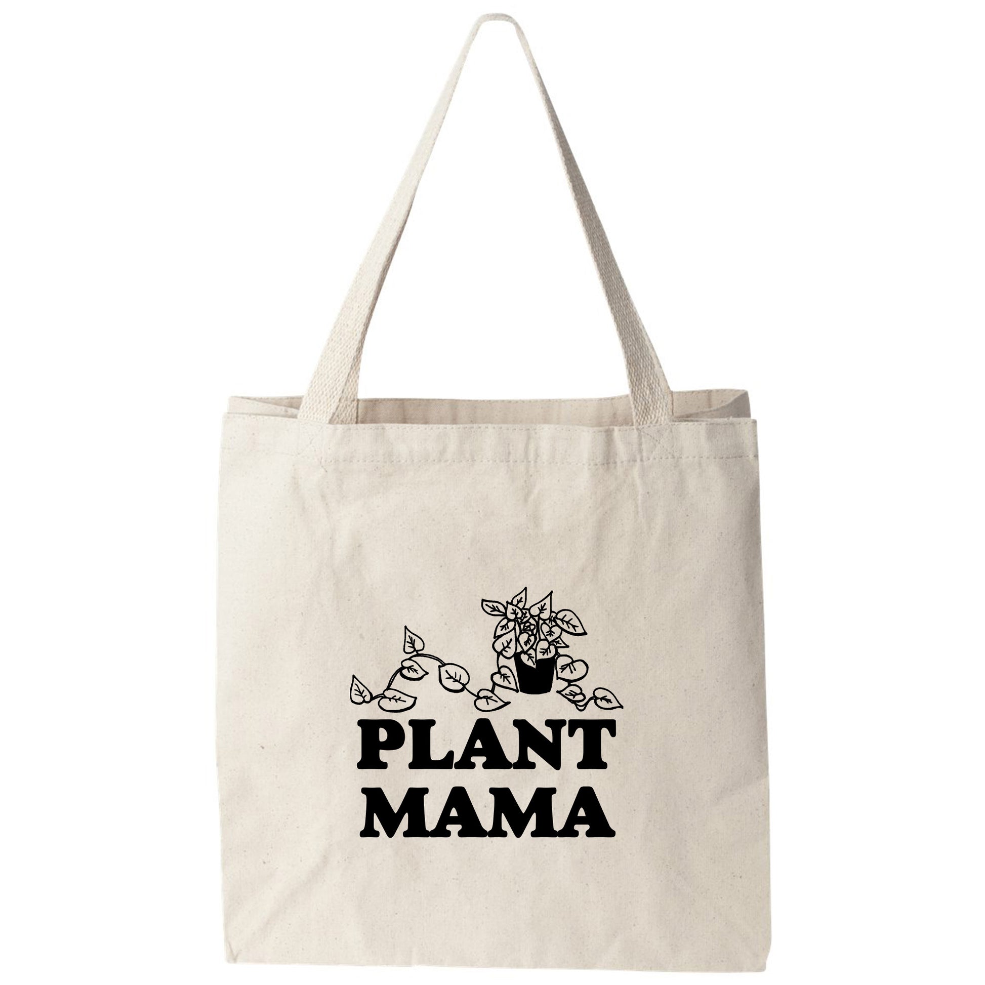 a tote bag that says plant mama